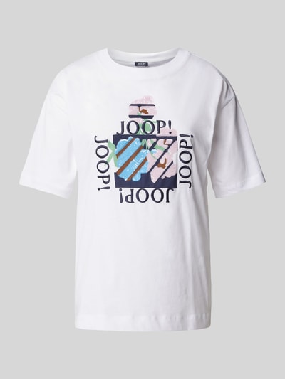 JOOP! T-Shirt mit Paillettenbesatz Modell 'Tomo' Offwhite 2