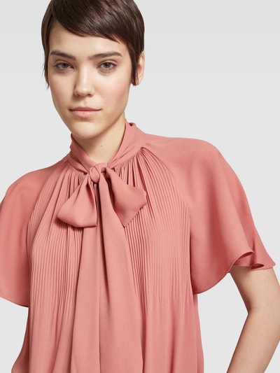 Lauren Ralph Lauren Comfortabele blouse met plooien, model 'FARHINA' Oudroze - 3