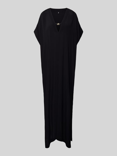 BOSS Kaftan z czystej wiskozy model 'DOUBLE B_KAFTAN' Czarny 1