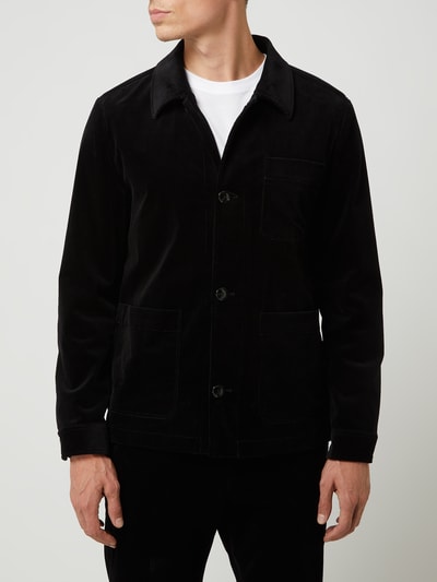 Strellson Hemdjacke aus Cord Modell 'Dean' Black 4