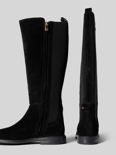 Tommy Hilfiger Laarzen van echt suède Zwart - 2