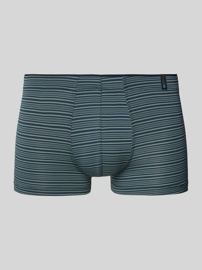 Schiesser Boxershort met elastische band, model 'Long Life Soft' Lindegroen - 1