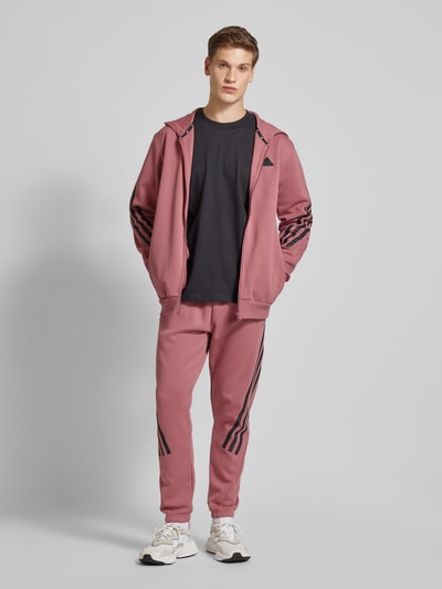 ADIDAS SPORTSWEAR Bluza rozpinana z detalem z logo Brudnoróżowy 1