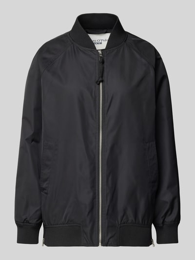 Marc O'Polo Denim Jacke mit gerippten Abschlüssen Black 1