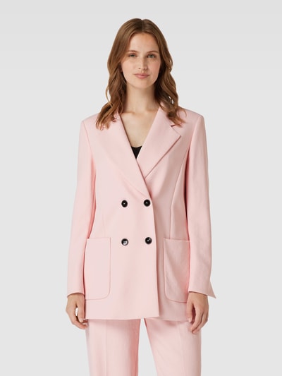 Marc Cain Blazer met knoopsluiting Roze - 4