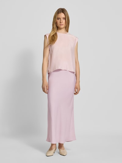 BOSS Orange Regular Fit Maxi-Rock mit feiner Struktur Modell 'VISOS' Rosa 1