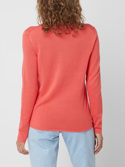 Tom Tailor Pullover mit V-Ausschnitt  Pink 5