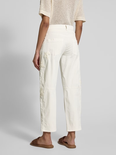Cambio Tapered Fit Hose mit verkürztem Schnitt Modell 'EVE' Sand 5