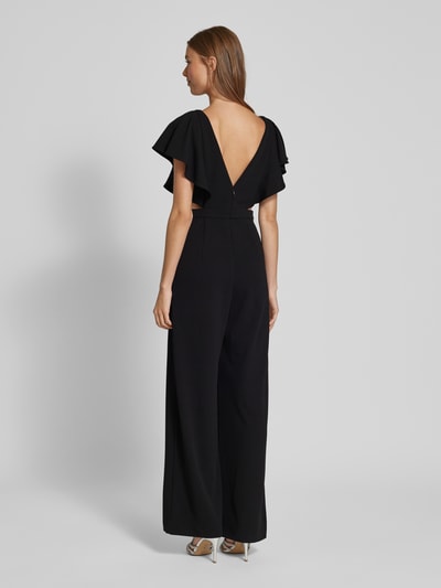 Jake*s Cocktail Jumpsuit mit Taillenband und Cut Outs Black 5