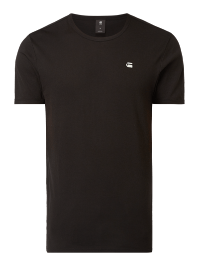G-Star Raw T-shirt met melangelook Zwart - 2
