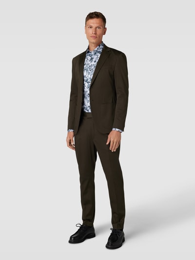 JOOP! Slim Fit Businesshemd mit Kentkragen Marine 1