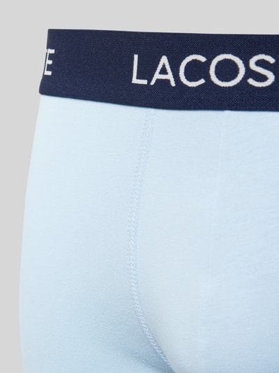 Lacoste Trunks mit Label-Bund im 3er-Pack Marine 2