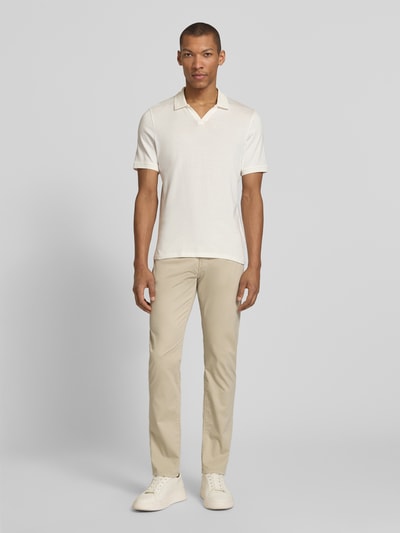 Pierre Cardin Regular Fit Hose mit Eingrifftaschen Modell 'Lyon' Beige 1