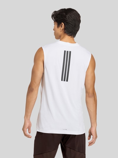 adidas Training Regular Fit Tank Top mit Logo-Print Weiss 5