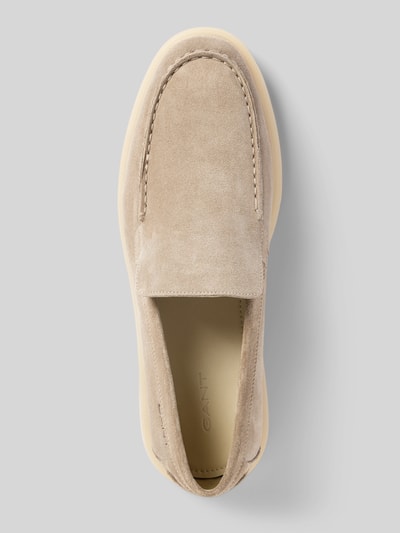 Gant Penny-Loafer mit Ziernaht Modell 'Boery' Taupe 3
