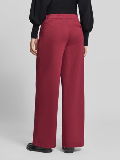ICHI Wide Fit Hose mit Viskose-Anteil Modell 'Kate' Bordeaux 5