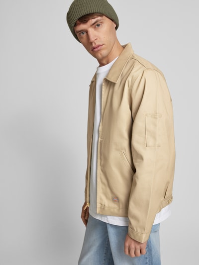 Dickies Jacke mit Label-Patch Modell 'UNLINED EISENHOWER' Camel 3