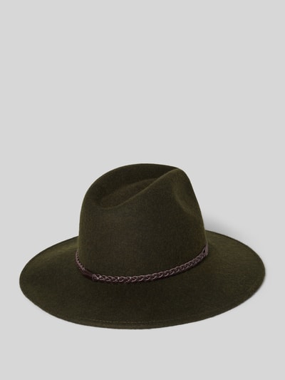 Barbour Fedora van puur wolvilt Olijfgroen - 3