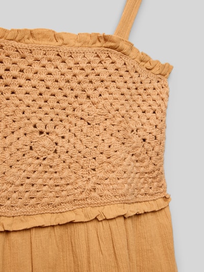 Mango Kleid mit Spaghettiträgern Modell 'marcela' Terra 2