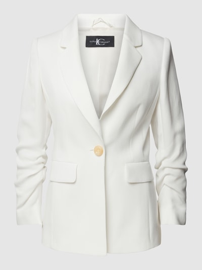 Luisa Cerano Blazer van een mix van lyocell en viscose met klepzakken Offwhite - 2