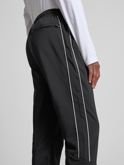 Joy Sweatpants met elastische band, model 'LINUS' Zwart - 3