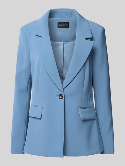 Forever New Blazer met reverskraag, model 'Ariel' Blauw - 2