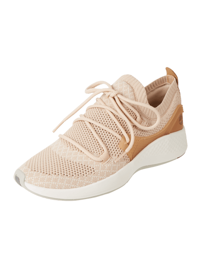 Timberland Sneaker 'Flyroam' aus Textil in Strickoptik Hellrosa 1