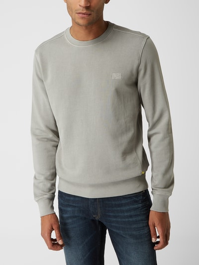 camel active Sweatshirt aus Baumwolle Stein 4