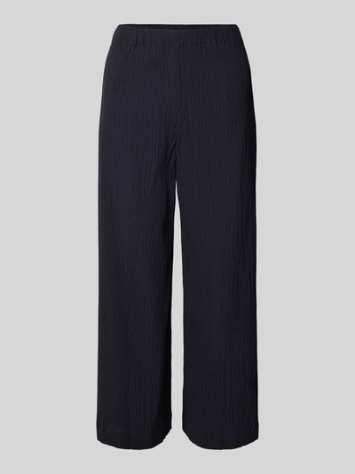 Marc O'Polo Denim Regular Fit Culotte mit Strukturmuster Marine 2