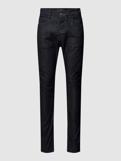 ELIAS RUMELIS Jeans mit 5-Pocket-Design Modell 'Dave' Dunkelblau 2