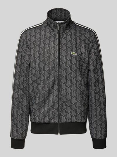 Lacoste Regular fit sweatjack met katoen Zwart - 2