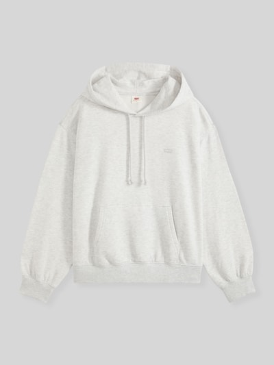 Levi's® Regular Fit Hoodie aus Baumwoll-Mix Hellgrau Melange 2