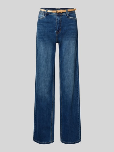 ZABAIONE Wide Leg Jeans mit Gürtel Jeansblau 2