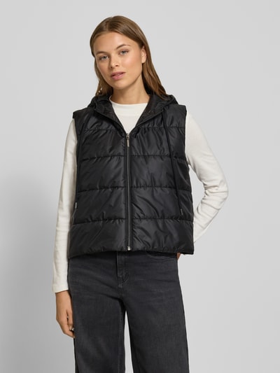 More & More Regular fit lange jas met viscose Middengrijs - 6