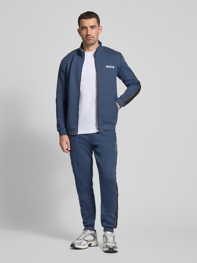 Guess Activewear Sweatpants mit Label-Detail Modell 'MICKEY' Marine 1