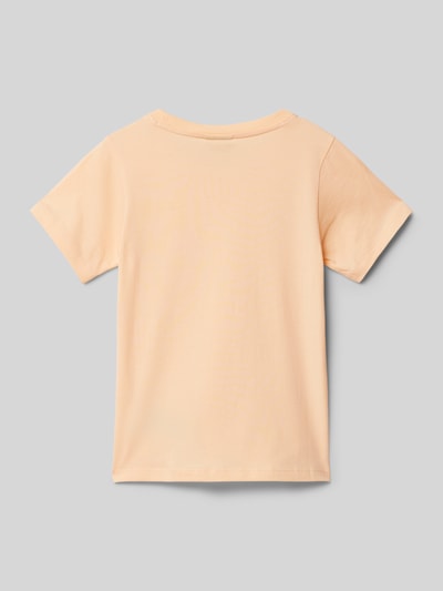 CHAMPION T-Shirt mit Label-Print Apricot 3