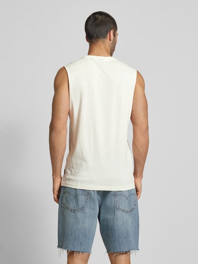 Only & Sons Tanktop met motief- en labelprint, model 'MATTY LIFE' Wit - 5