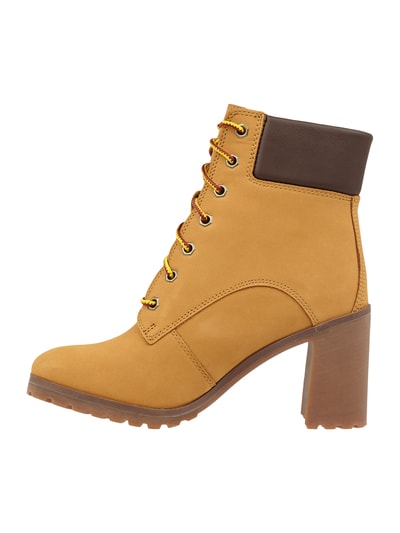 Timberland Booties van leer Camel - 3