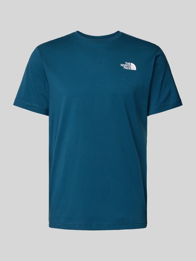 The North Face T-shirt met logoprint Petrol - 2