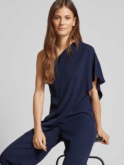 Lauren Ralph Lauren Regular fit jumpsuit met one shoulder-band Marineblauw - 3