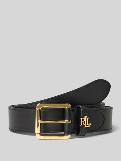Lauren Ralph Lauren Gürtel aus Rindsleder mit Label-Applikation Black 1