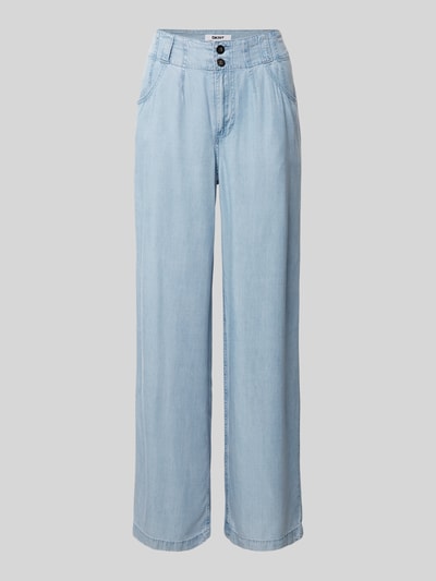 DKNY Straight leg jeans met steekzakken Jeansblauw - 2