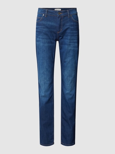 Marc O'Polo Slim fit jeans met steekzakken Donkerblauw - 2