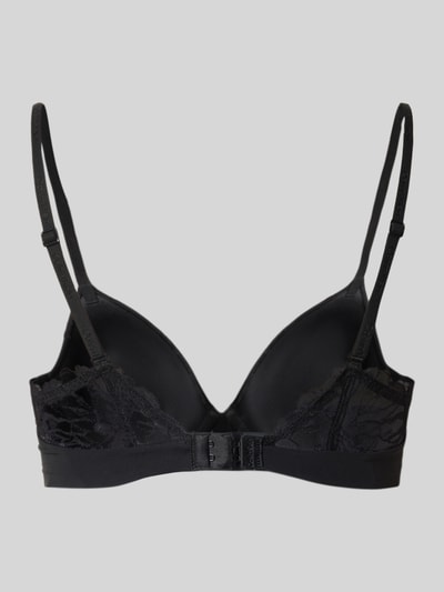 Calvin Klein Underwear Regular Fit BH mit Spitzenbesatz Modell 'Cove' Black 3