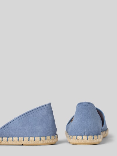 Verbenas Espadrilles aus Leder Modell 'CARMEN SERRAJE' Bleu 2