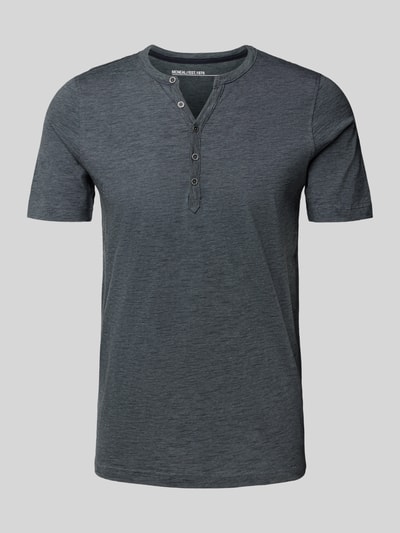 MCNEAL T-Shirt mit kurzer Knopfleiste Dunkelblau 2