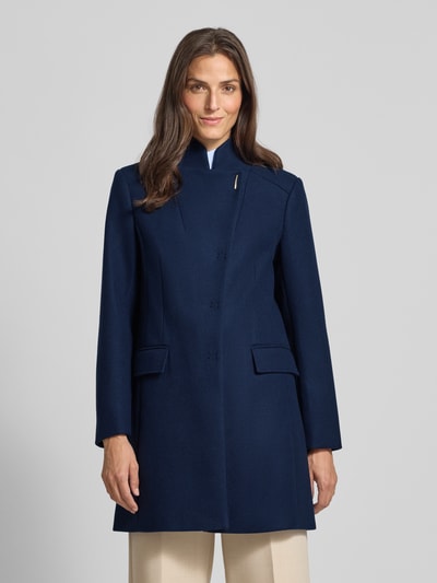 Liu Jo White Płaszcz ze stójką Granatowy 4