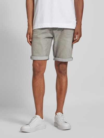 Tom Tailor Shorts mit 5-Pocket-Design Mittelgrau 4