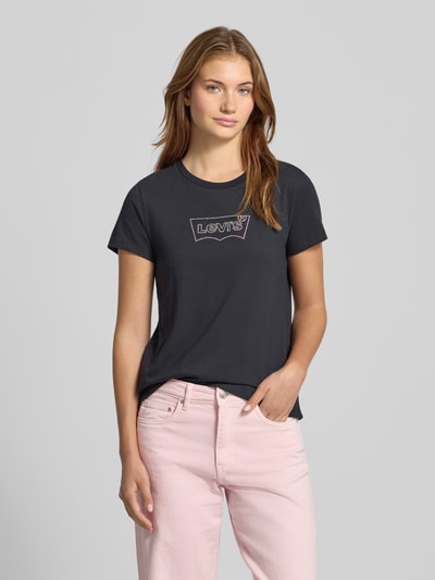 Levi's® T-Shirt mit Label-Print Black 4