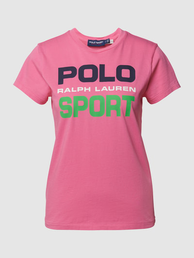 Polo Ralph Lauren T-Shirt mit Logo-Print Pink 2